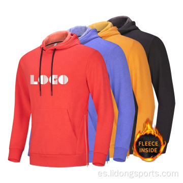 Sudaderas con logotipo personalizado en línea uniforme de manga larga unisex